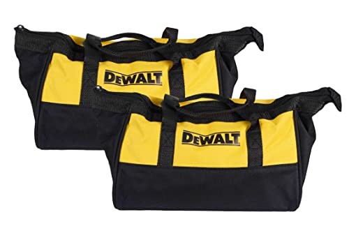(2-Pack) Dewalt Geuine OEM 15x11x9 Ballistic Nylon Tool Bag N262499-2PK
