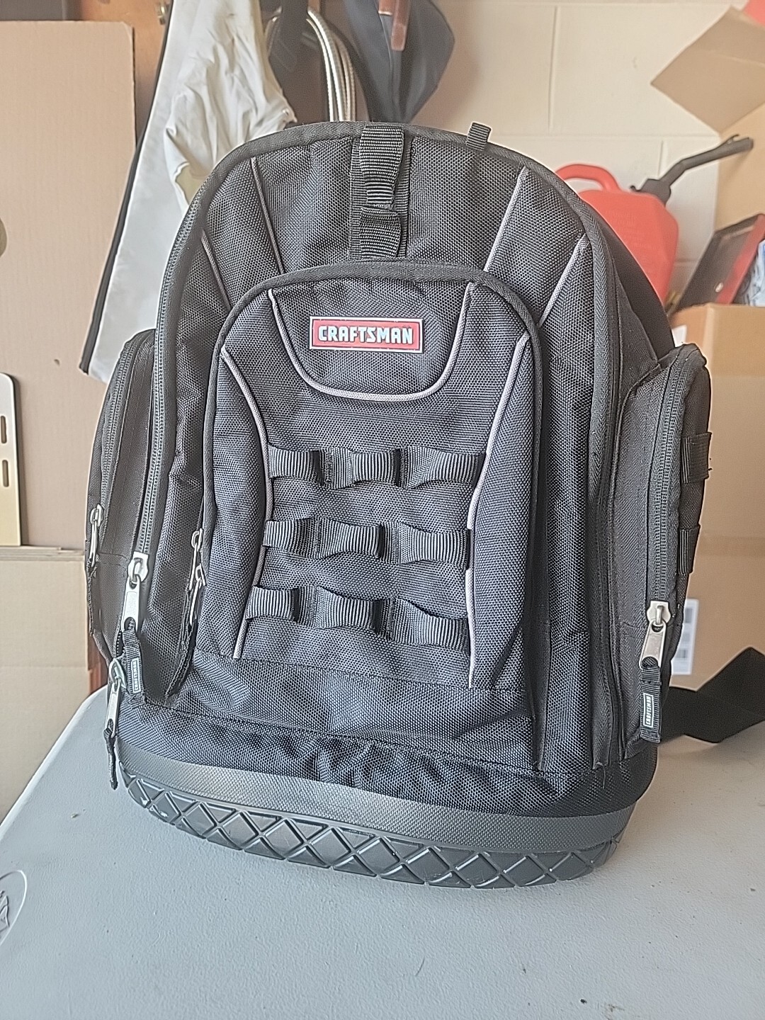 CRAFTSMAN Tools Tradesman Tool Bag Backpack Heavy duty Hard To Find