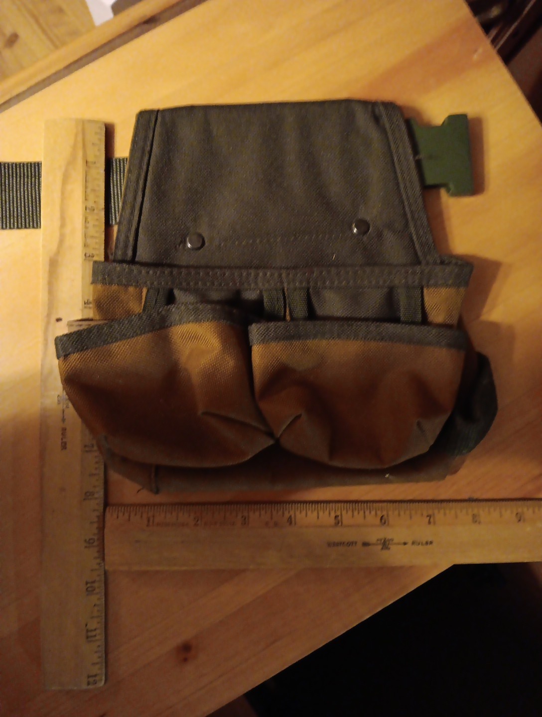 Bucket Boss Youth Child Multi Pocket Canvas Tool Belt With 2 Pouches 1997