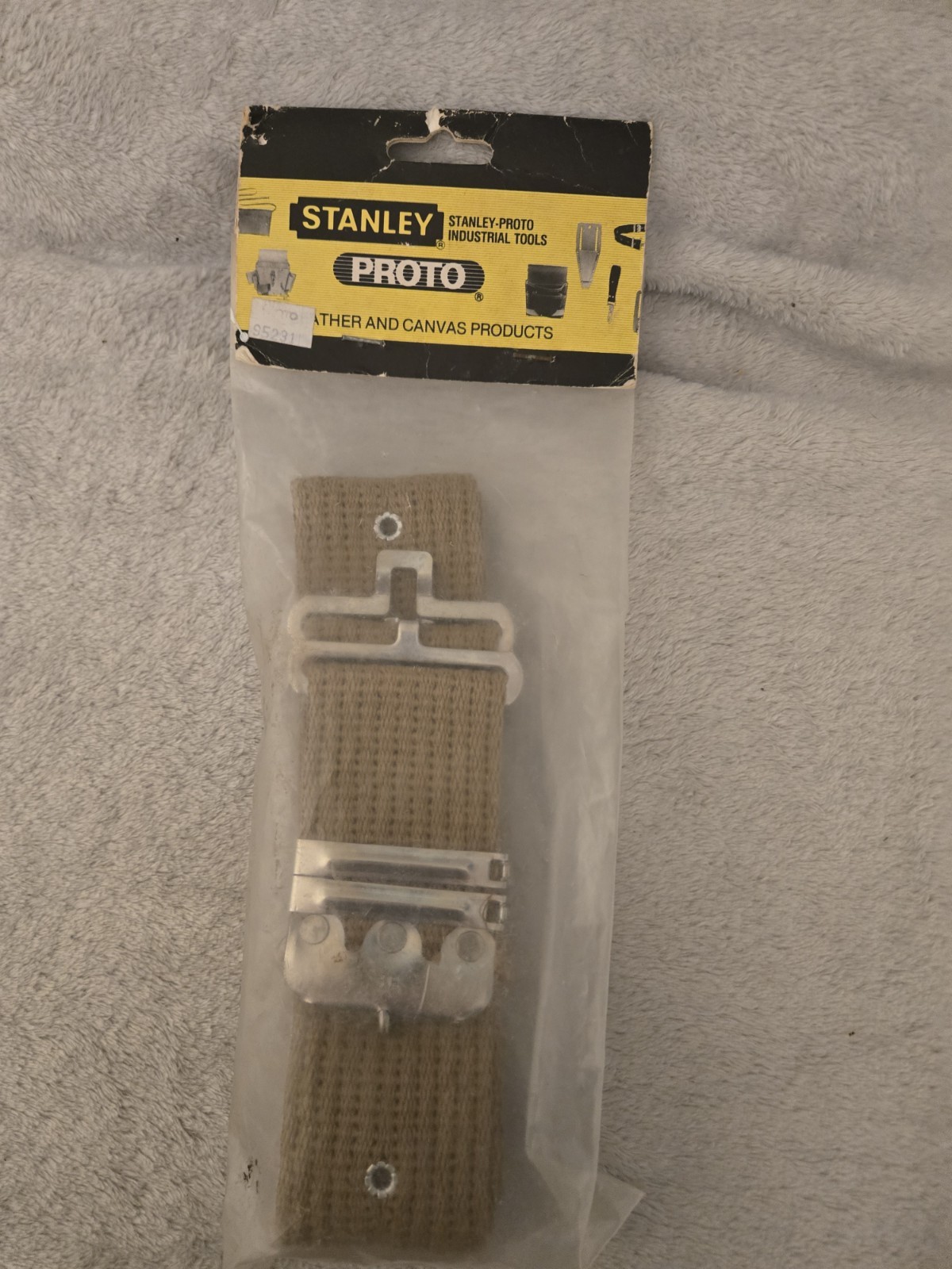 Stanley Proto Canvas Adjustable Work Belt Tan NEW
