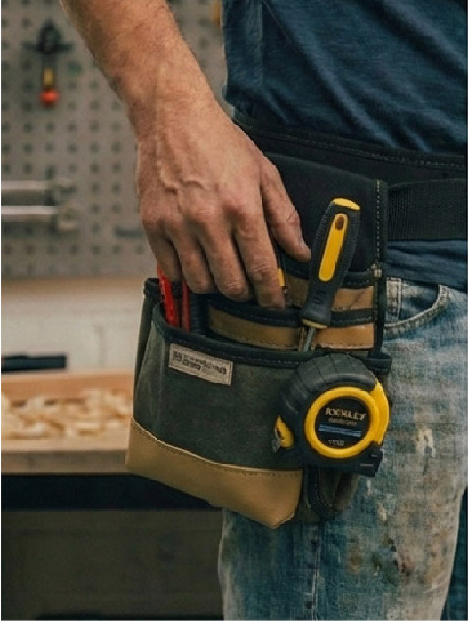 Nature Tool Carpenter Tool Belt Pouch Set Premium Korea Best Seller handmade