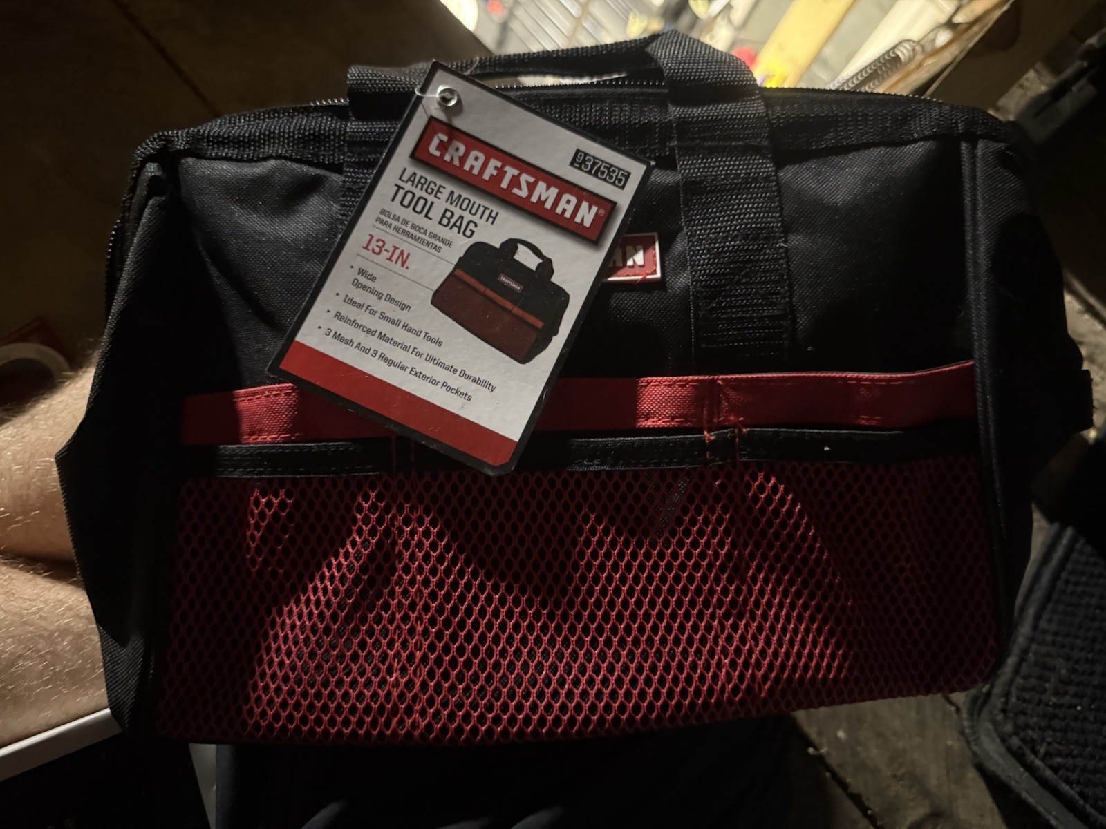 CRAFTSMAN 13″ Large Mouth Tool Bag
