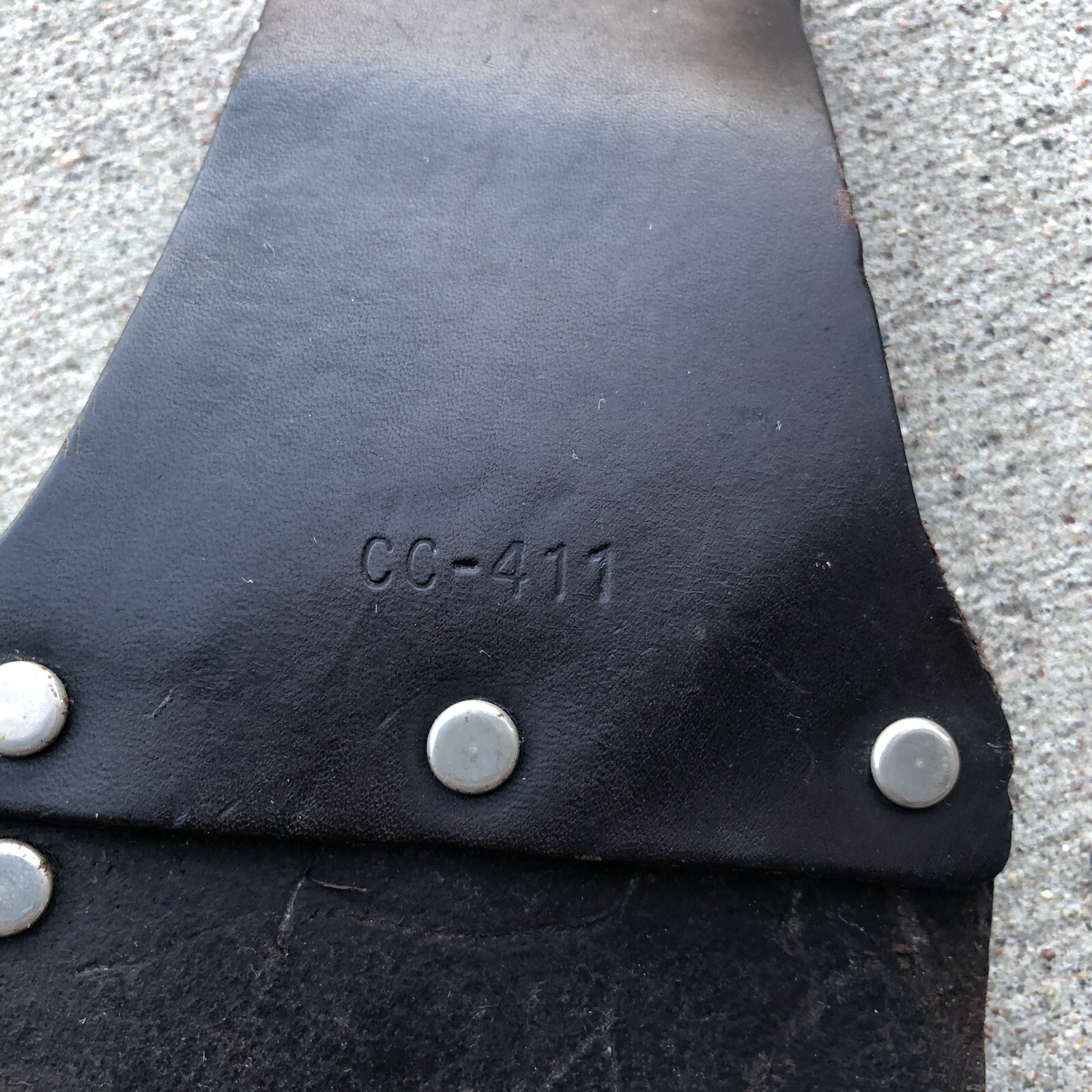Rooster CC-411 Brown Leather Tool Gun Holster Made In Mexico See Description