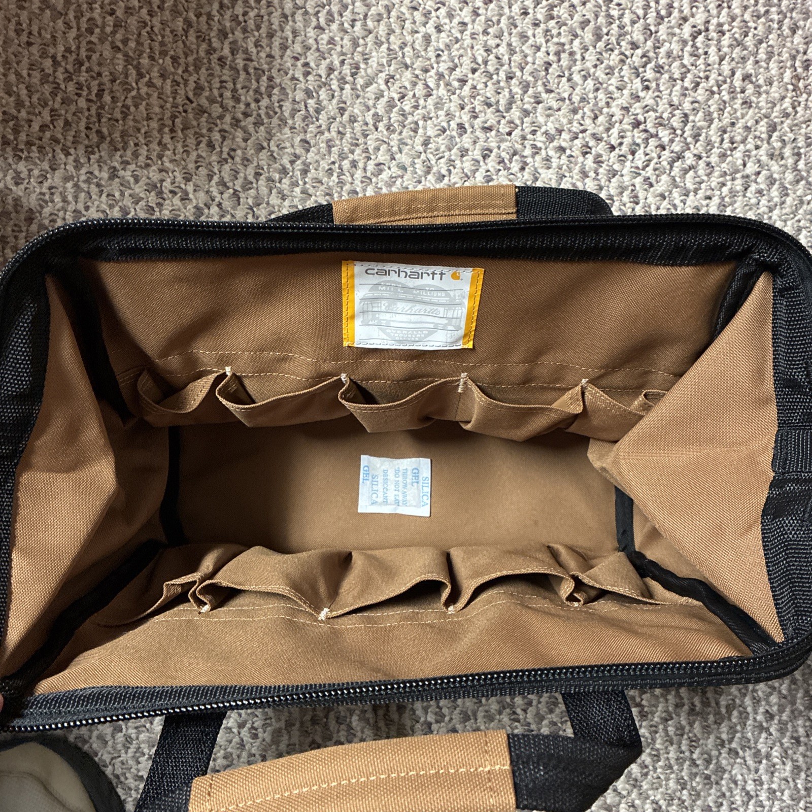 Carhartt 14 Inch 26 Pocket Heavyweight Tool Bag NEW