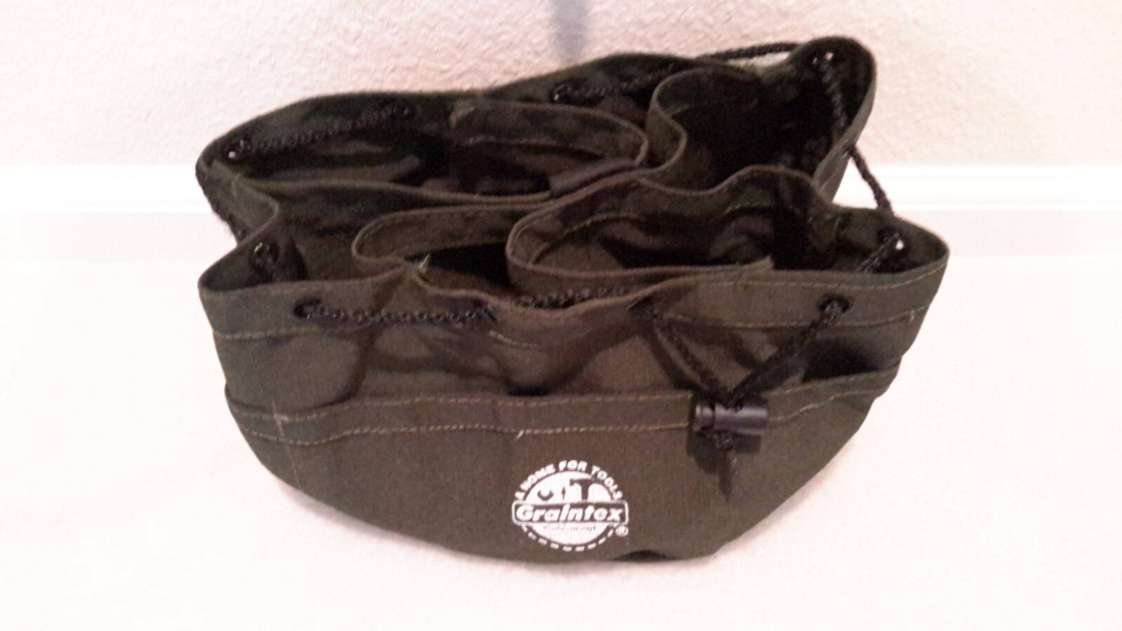 Graintex Grab Bag Rip-stop Canvas 18 Pockets Drawstring Pre-owned