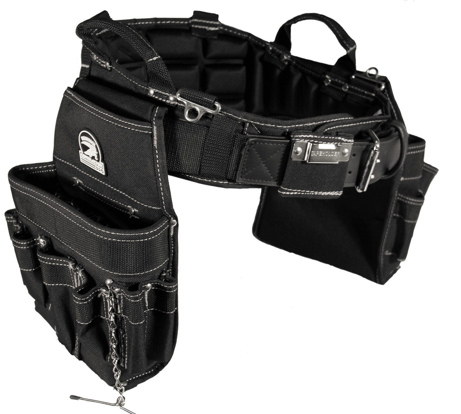Gatorback Professional Electricians Tool Belt Combo B240 Adjustable Nylon Black