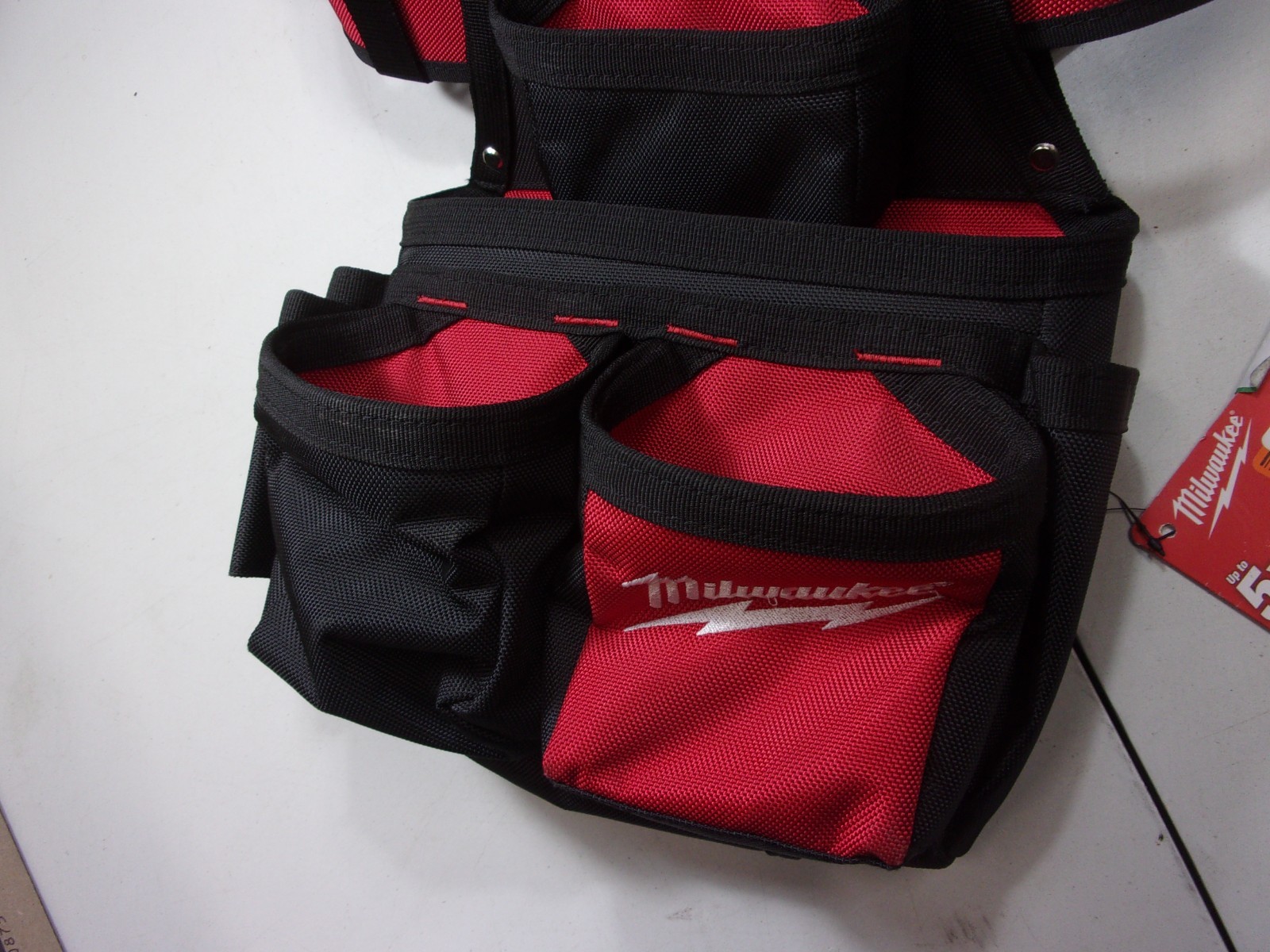 NEW MILWAUKEE CONTRACTOR TOOL BELT WITH SUSPENSION RIG # 48-22-8120 ..