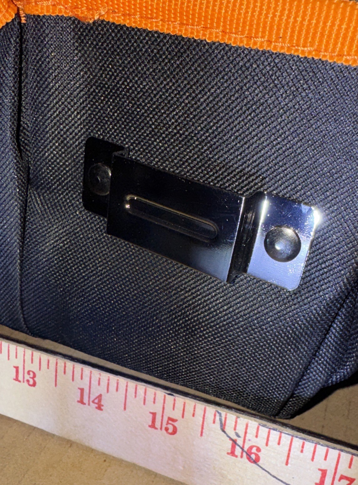 Tool Bag Wide Mouth 16 Pockets Adjustable Shoulder Strap Tool Clip Oxford 1680D