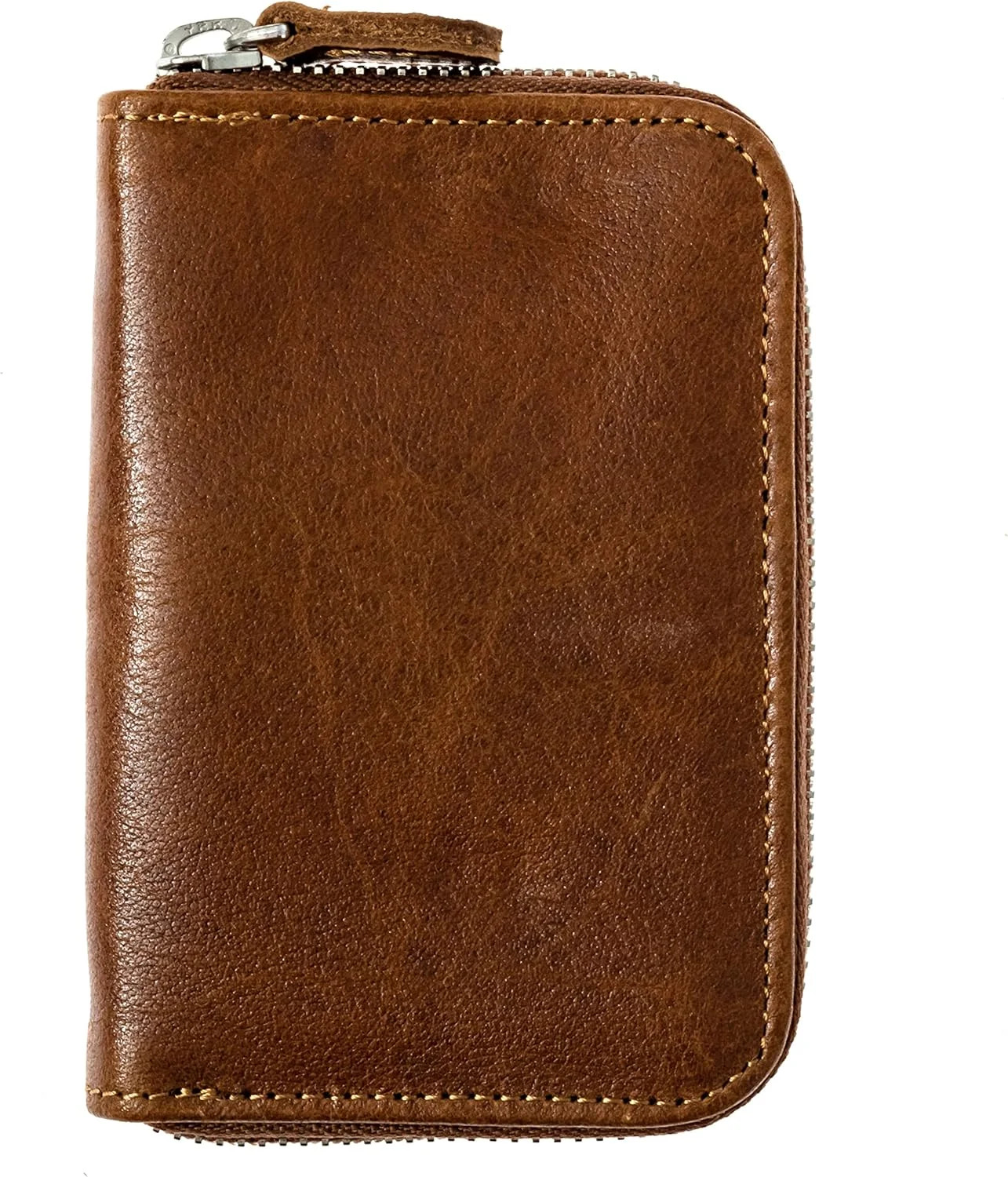 Leather Zipper Screwdriver Case (No Tools) by W&S for Travel and Storage of Scre