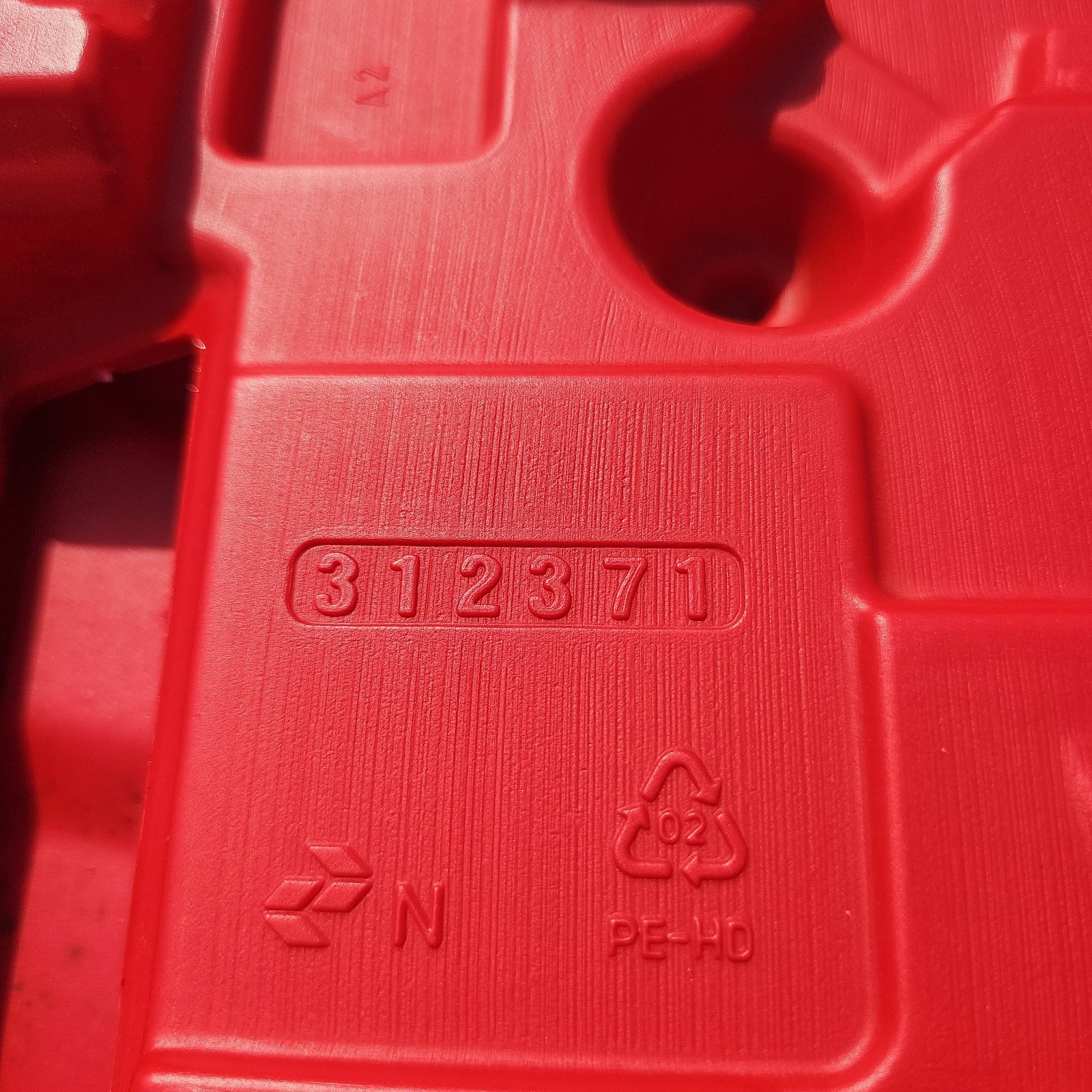 Milwaukee 2897-22 M18 Empty Case For Impact & Hammer Drill Case Only! 