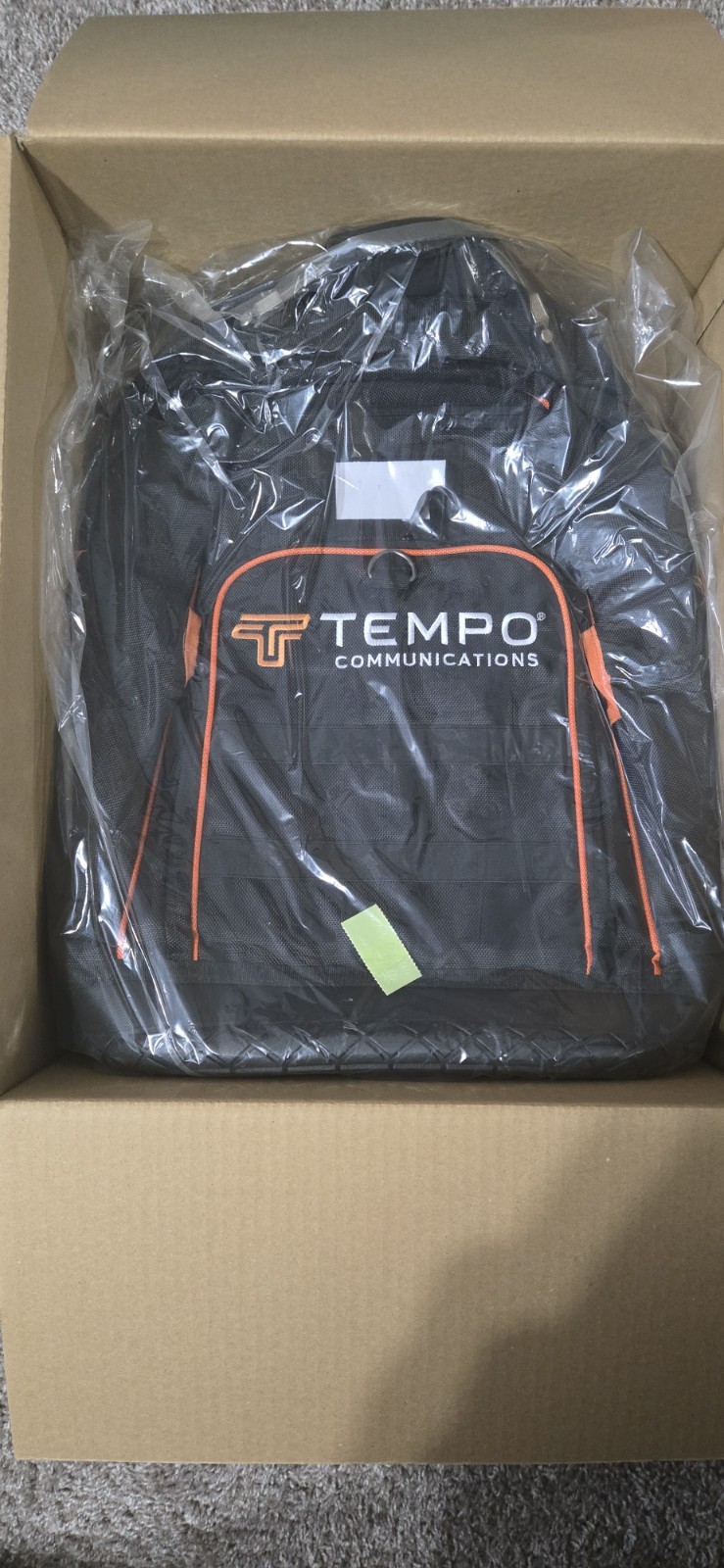 TEMPO PA9000 Tool Bag Backpack, 40-pocket Heavy-Duty Electrician Backpack,…