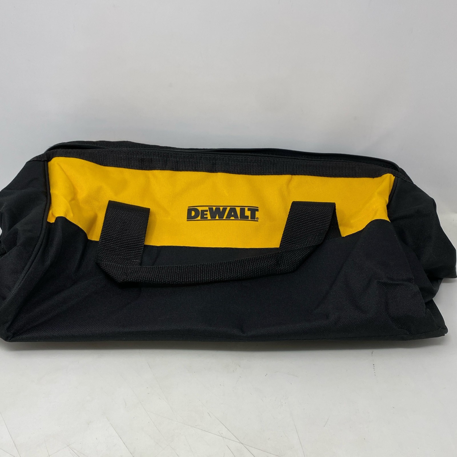 DEWALT 13x10x9 Ballistic Nylon Tool Bag N381993 Black/Yellow
