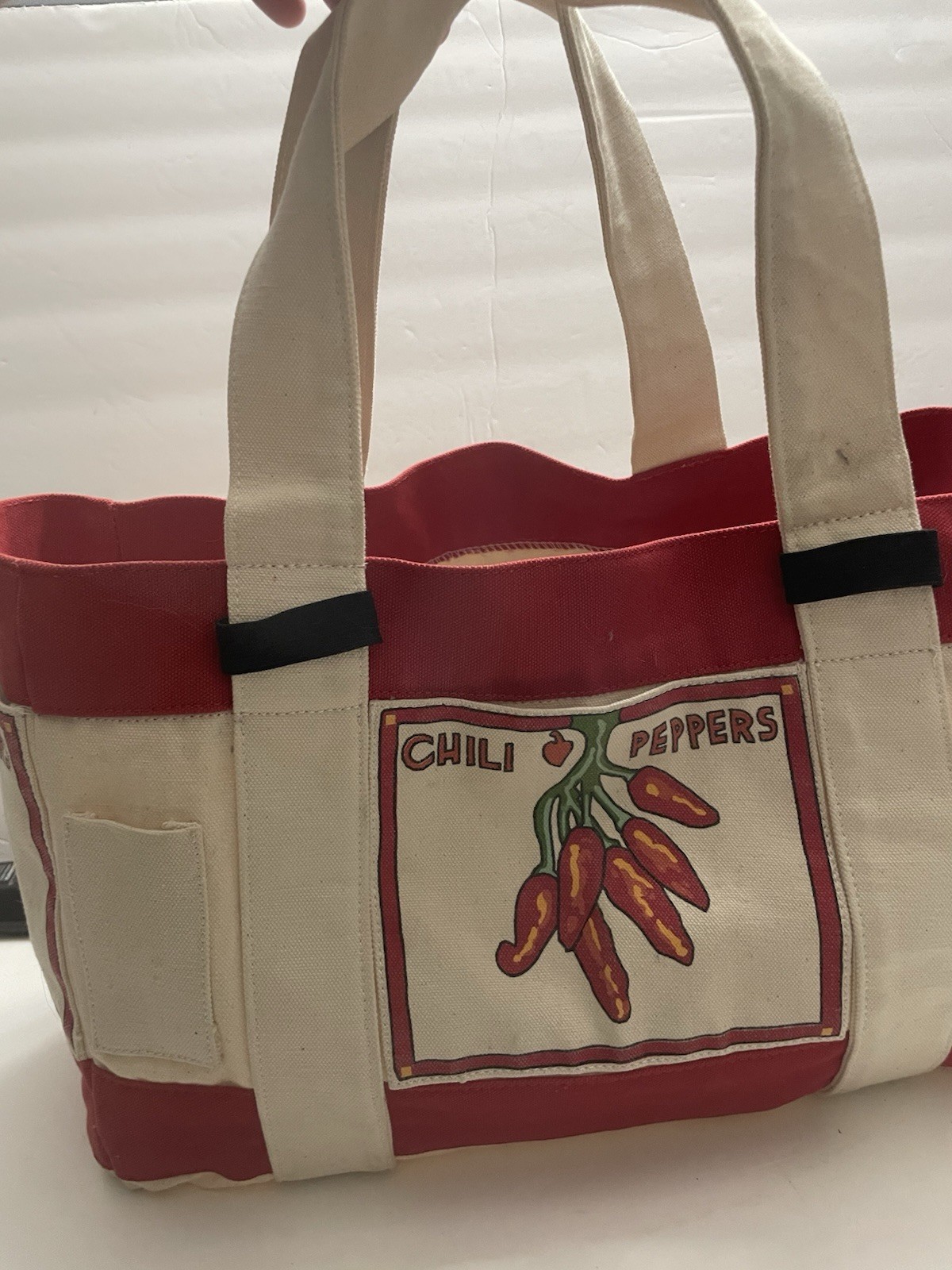 STANLEY Open Top Pockets Tool Bag, Grade Bag Chilli Peppers