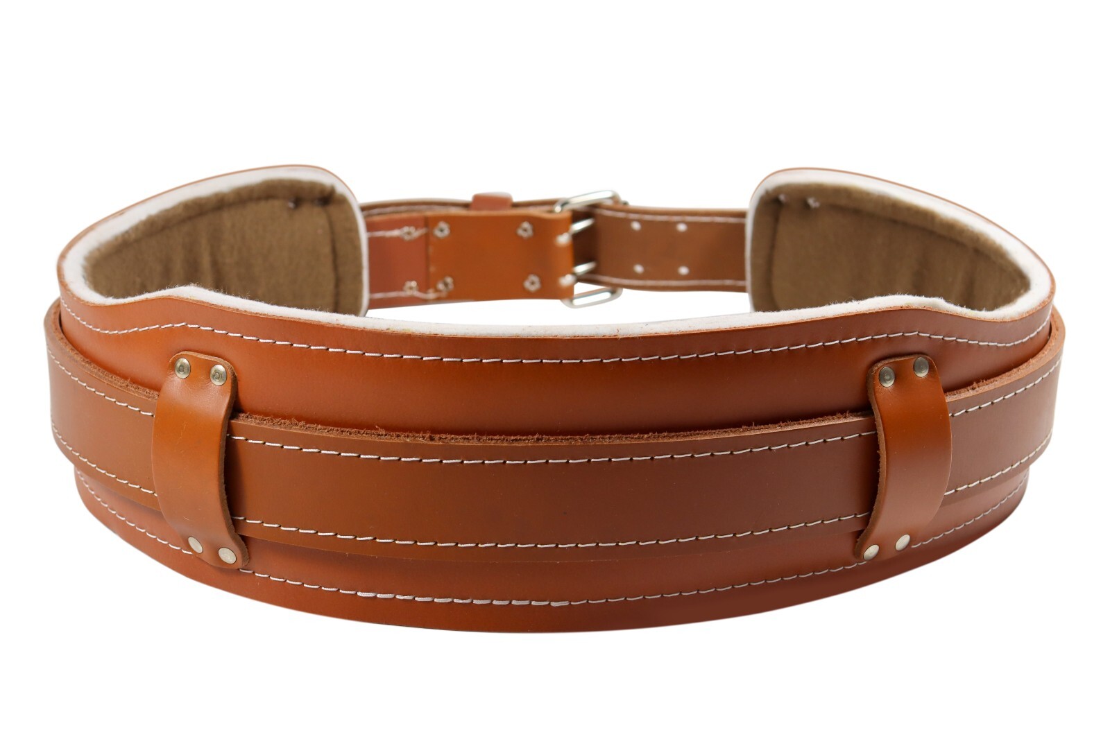 Duracuir Carpenter Leather Tool Belt With Lumbar Occidental Leather Klein