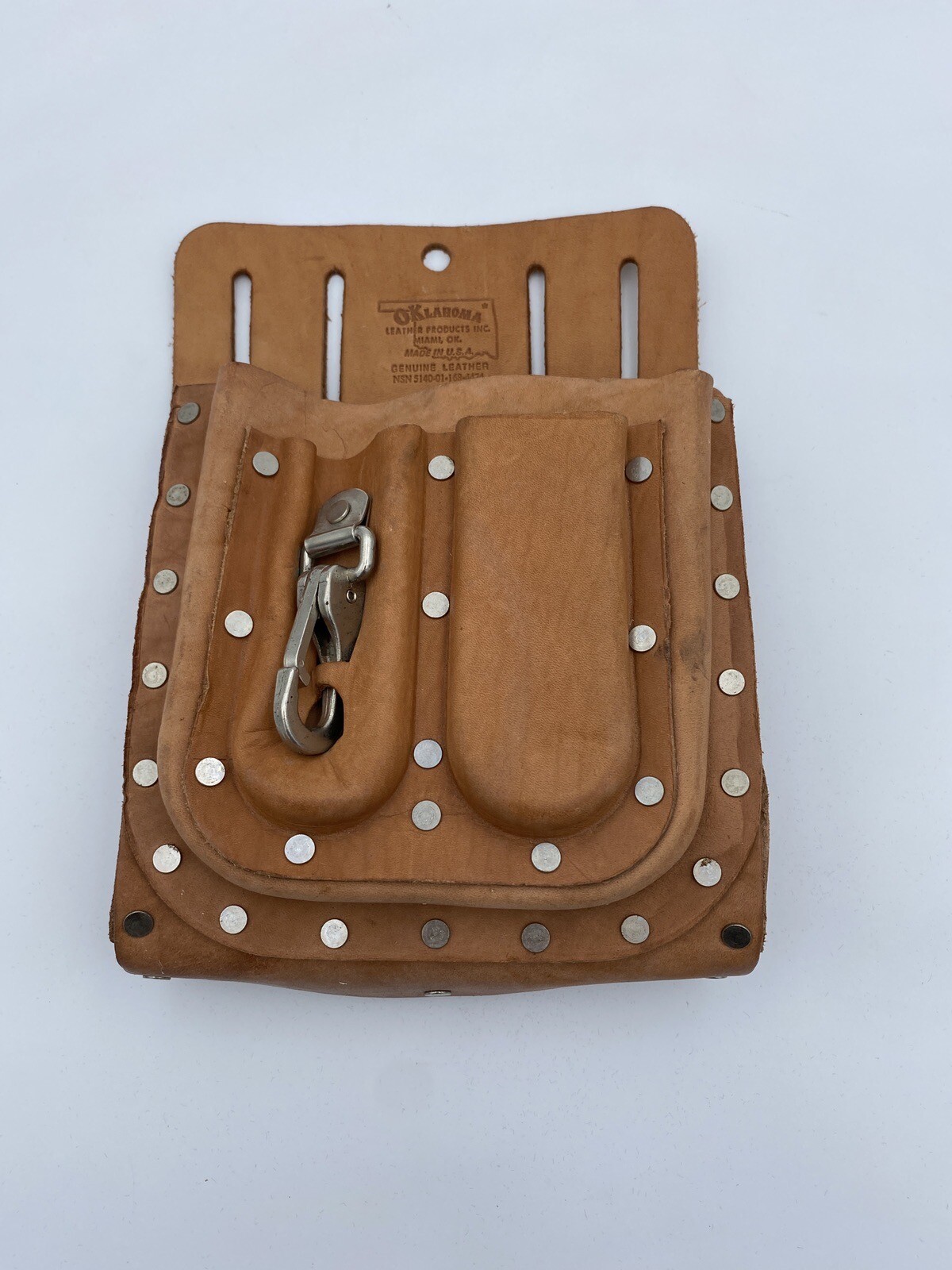 Oklahoma Leather Products 8 Pocket Tool Carrier 5140
