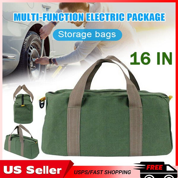 Zipper Bag Small Hand Tool Pouch Tote Bag Organizer Large Capacity Storage Bag