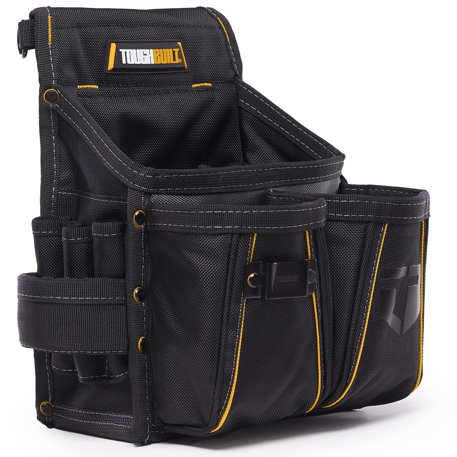 Compact Mini Electrician Tool Pouch, Durable 1680D Fabric, Reinforced Design