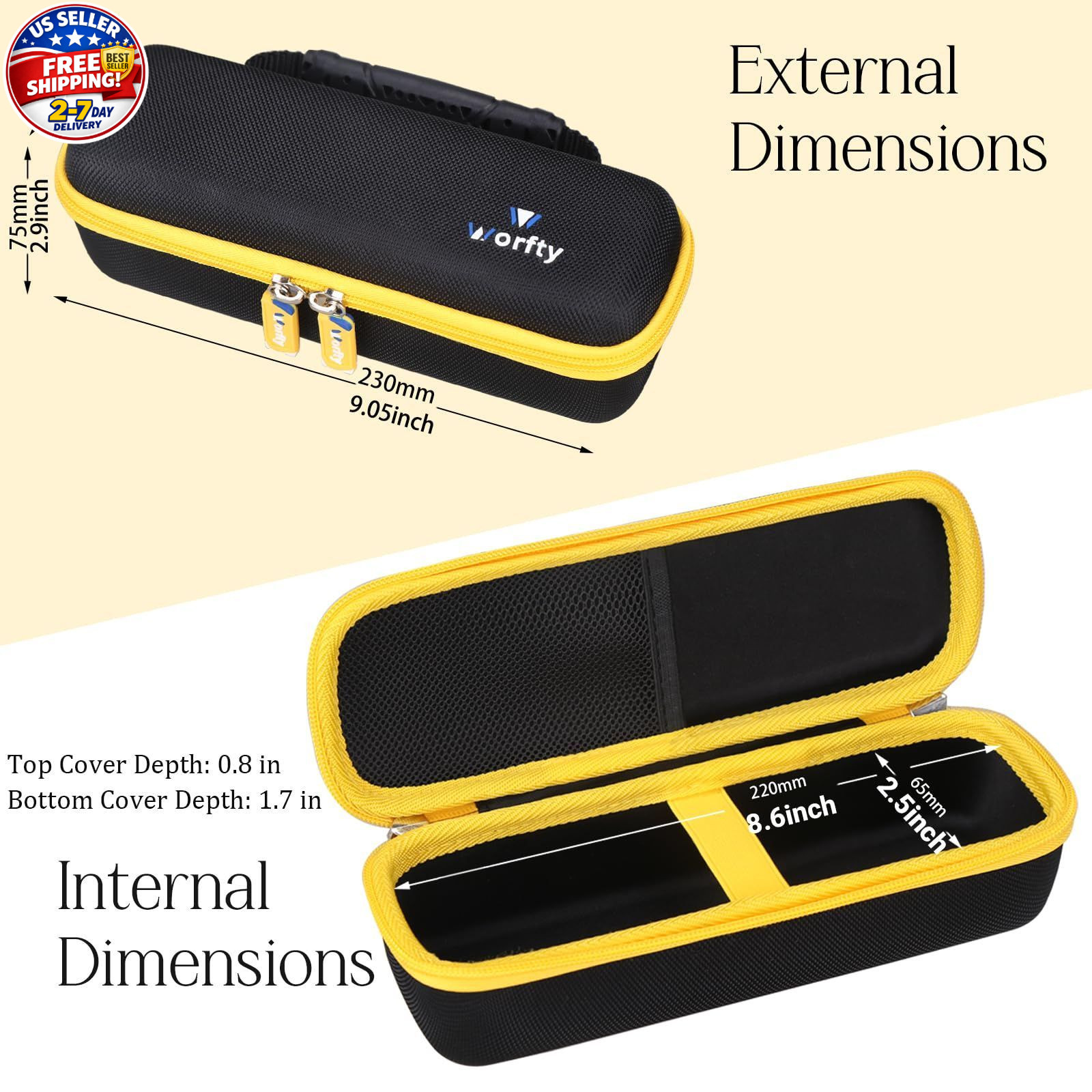 Case for DEWALT Cordless Screwdriver with FLEXDRIVE Control and Screwdriving Bit