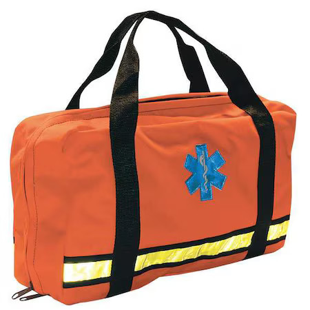 Emi 847 Response Bag, Cordura, 16 In L, 9 1/2 In W, Orange