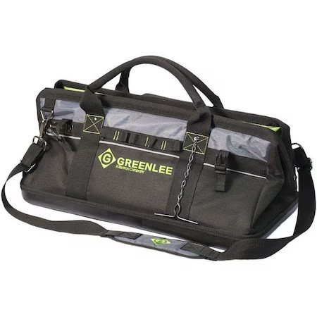Greenlee 0158-21 Tool Bag, Polyester, Black, 29 Pockets