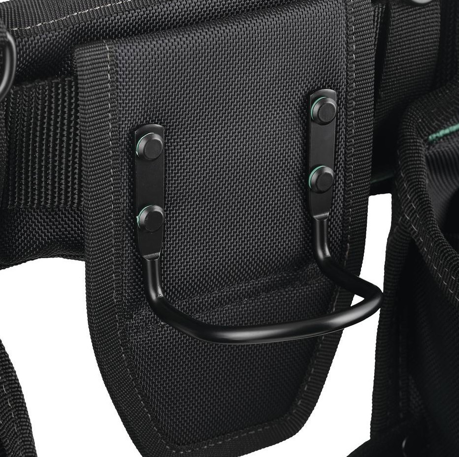 18 Pocket Polyester Carpenter Suspension Tool Rig Padded Belt & Suspenders