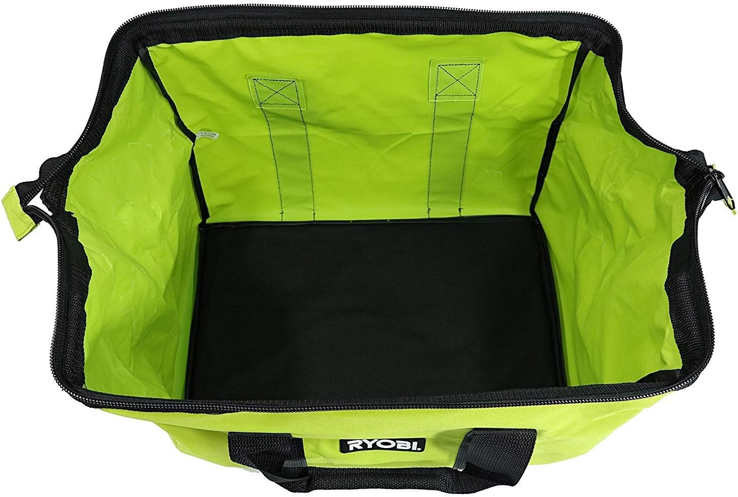 Green Wide Mouth Collapsible Genuine OEM Contractor’s Bag w/Full Top Single Zi