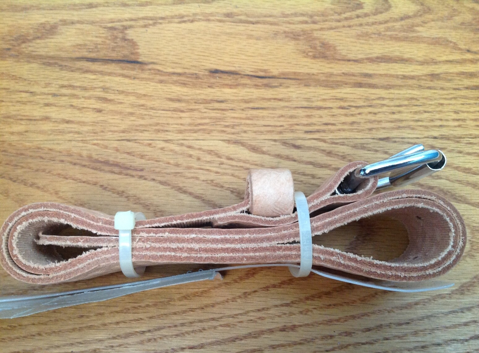 BUCKET BOSS CLASSIC SADDLE LEATHER STEEL BUCKLE TOOL BELT 55133 MENS SIZE LARGE