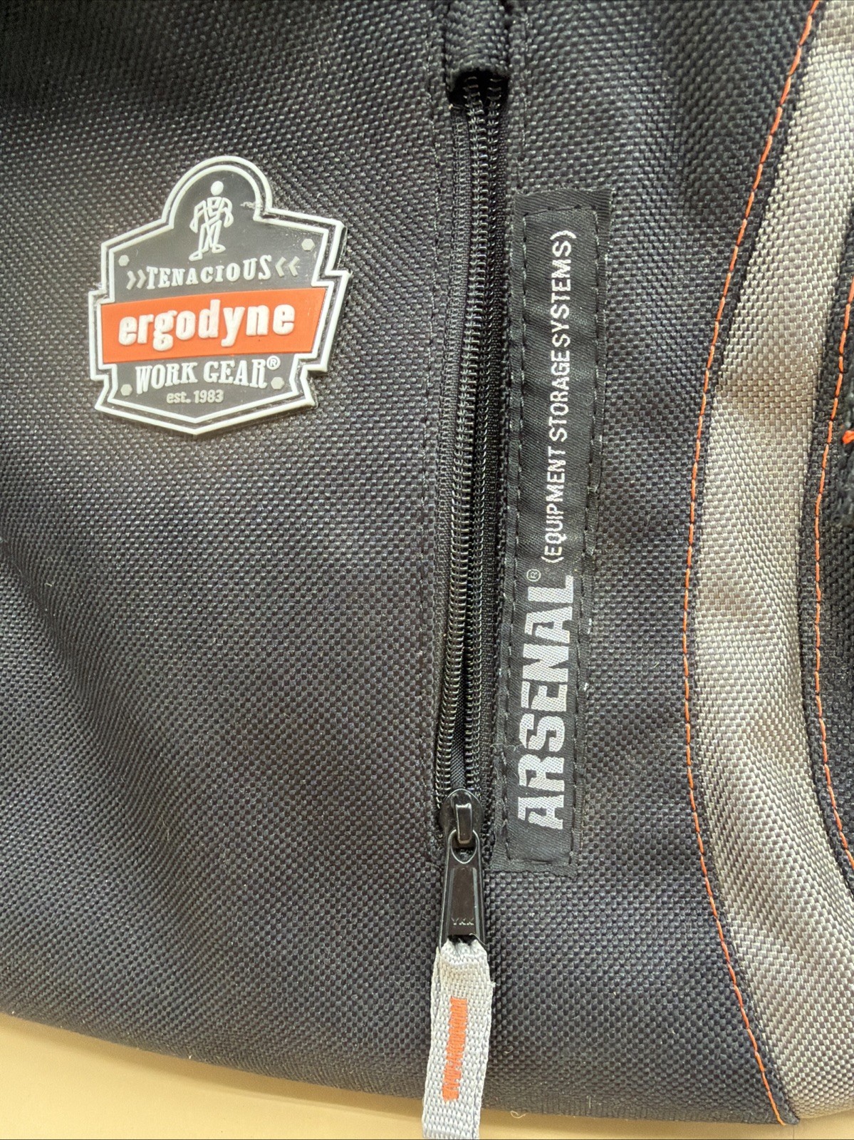 Ergodyne Arsenal 5843 Tool Backpack Dual Compartments Black Regular
