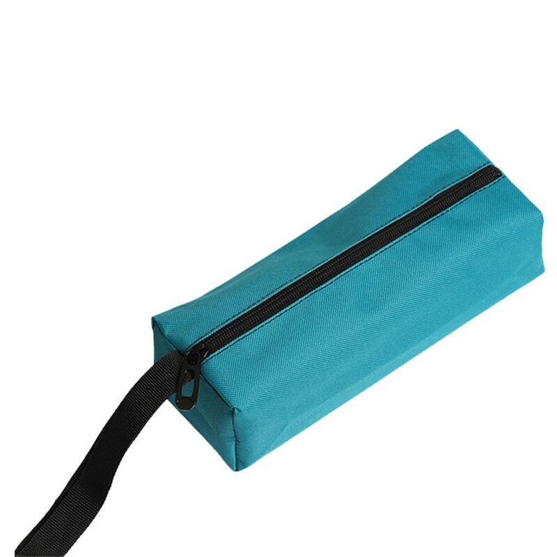 Zipper Tool Bag Firm Organize Storage Small Parts Hand Tool Plumber Electrician