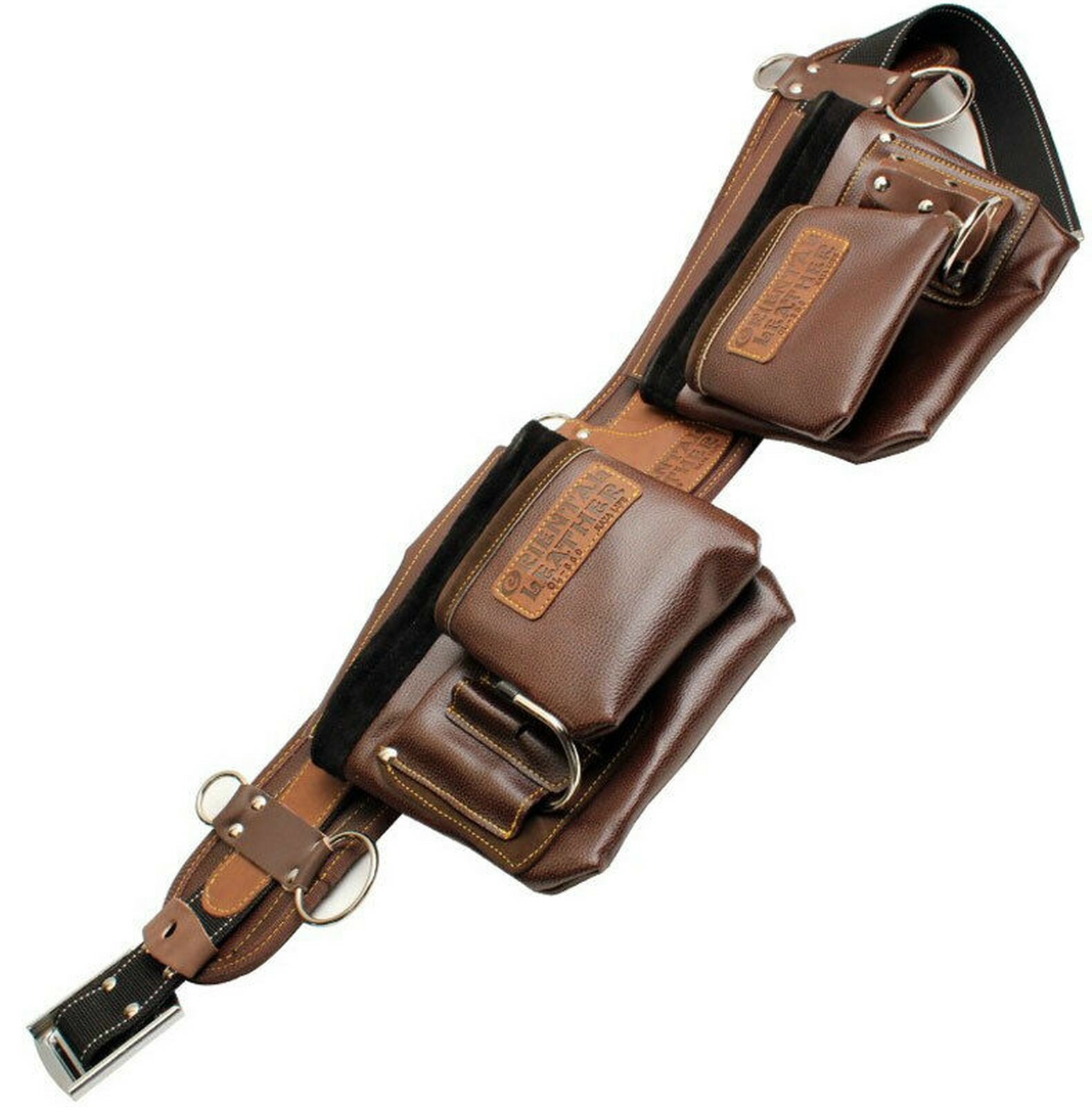 Kaya OL-300 Carpenter Electrician Tool Working Belt Lock Buckle Leather KOREA