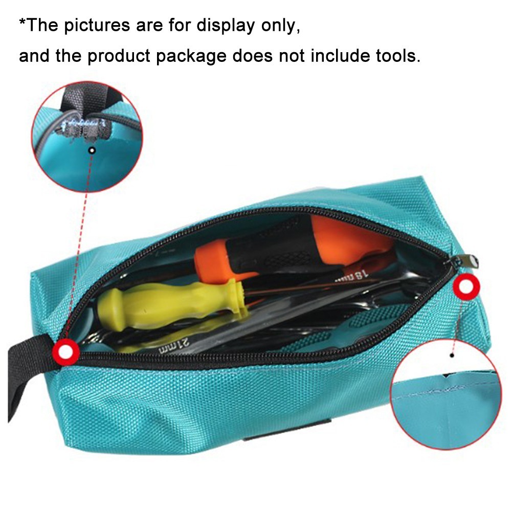 Multi Color Hand Tool Storage Bag Pouch with Compact Size in 1680D Oxford Cloth