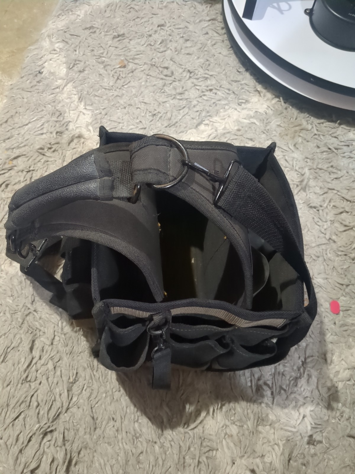 Custom LeatherCraft 1526 25 Electrical and Maint Tool Pouch Used Pls Read Descr