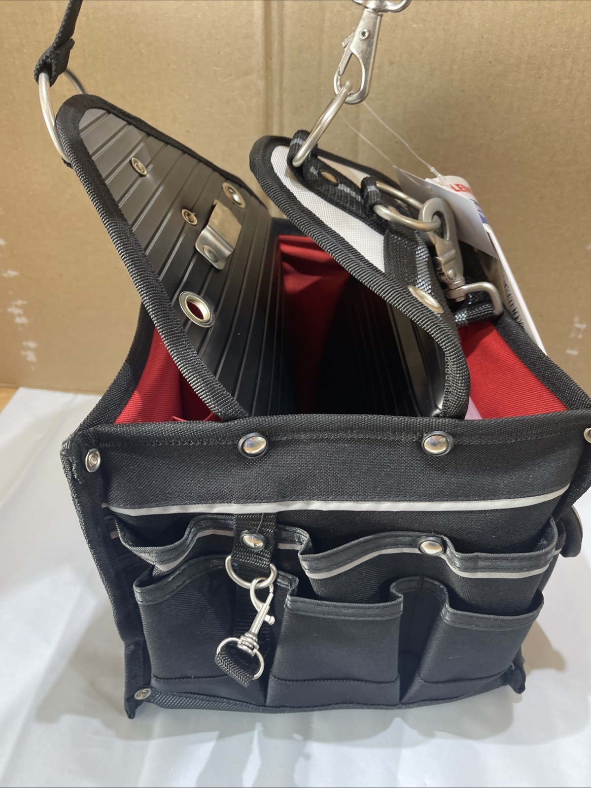 Lenox 1787422 Electrician’s Tote, 10”x10”x15” Get Organized Brand New