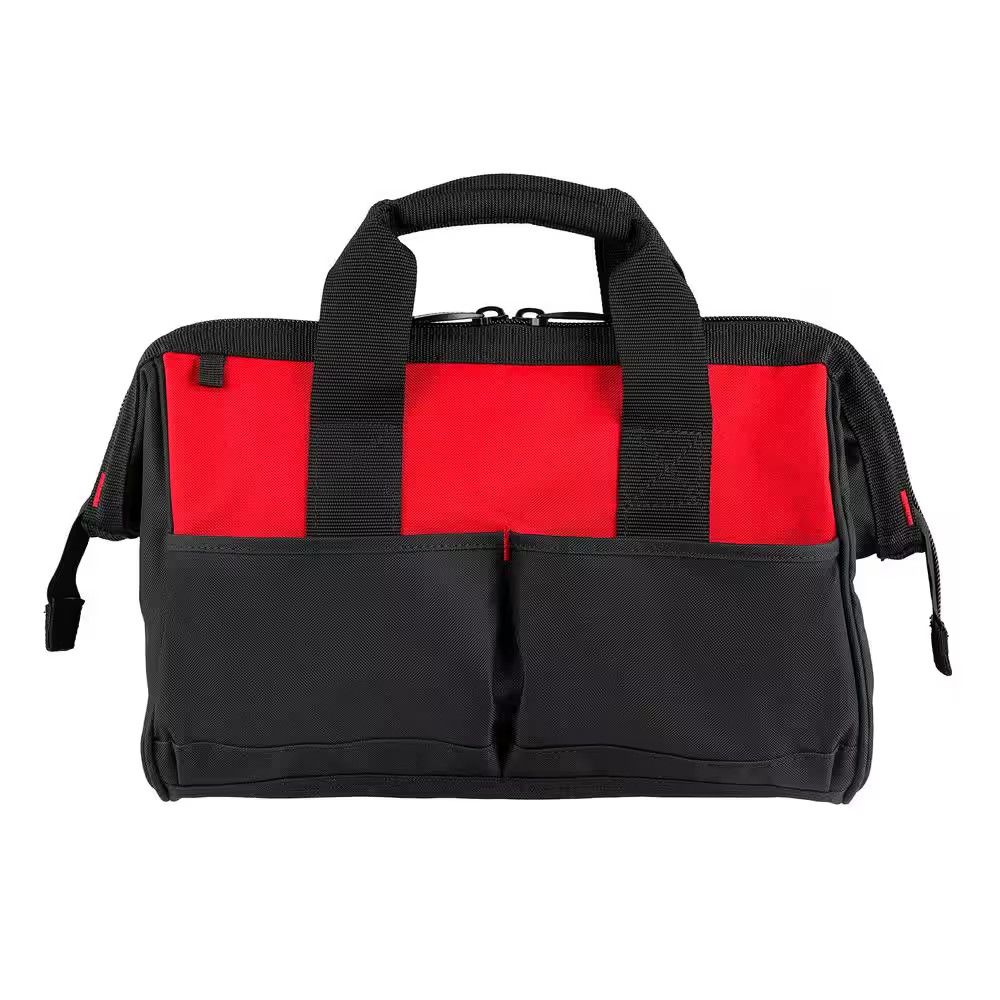 15 In. 8 Pocket Zippered Tool Bag