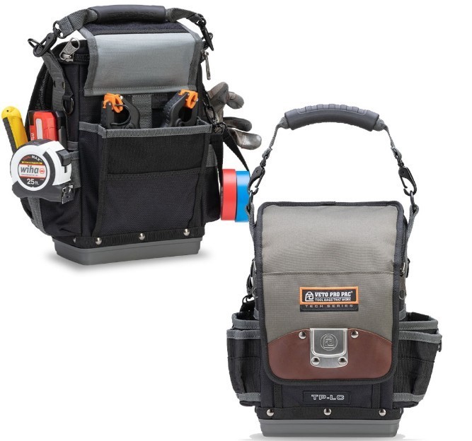Veto Pro Pac TP-LC Service Pouch Tool Bag Compact Heavy Duty Electrician – NEW
