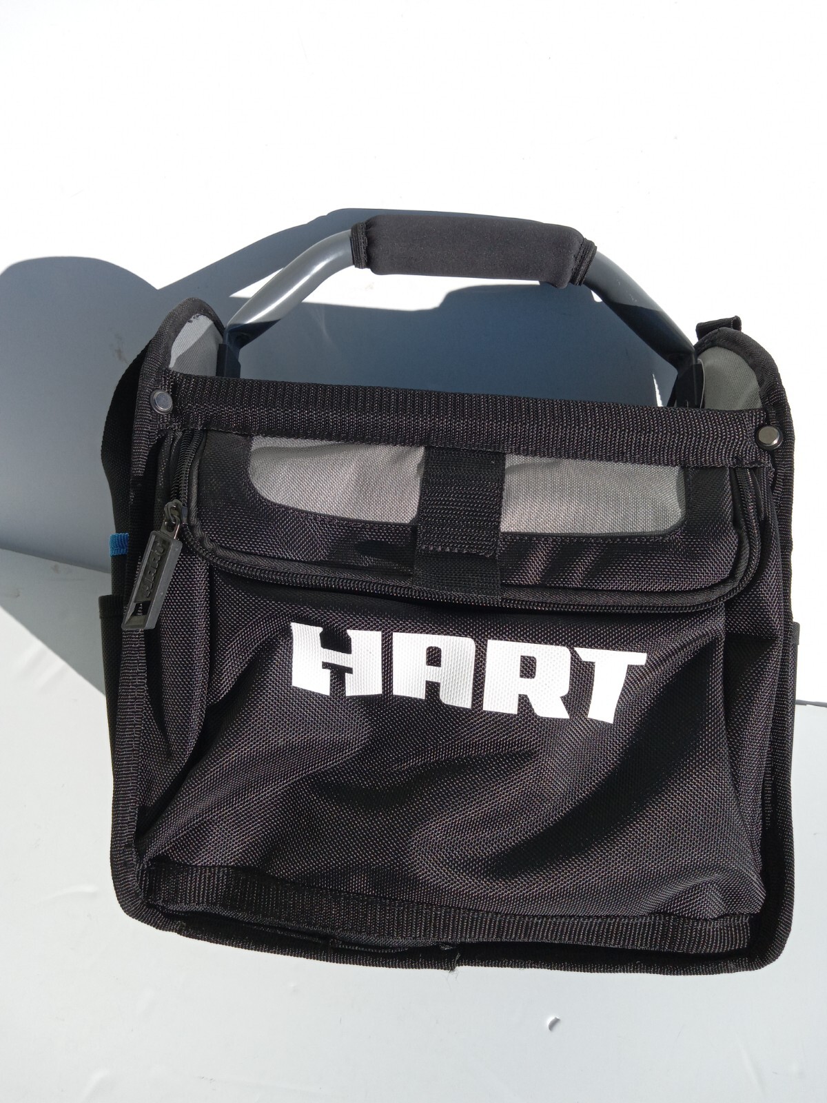 HART 12-inch Tool Tote with Rotating Handle
