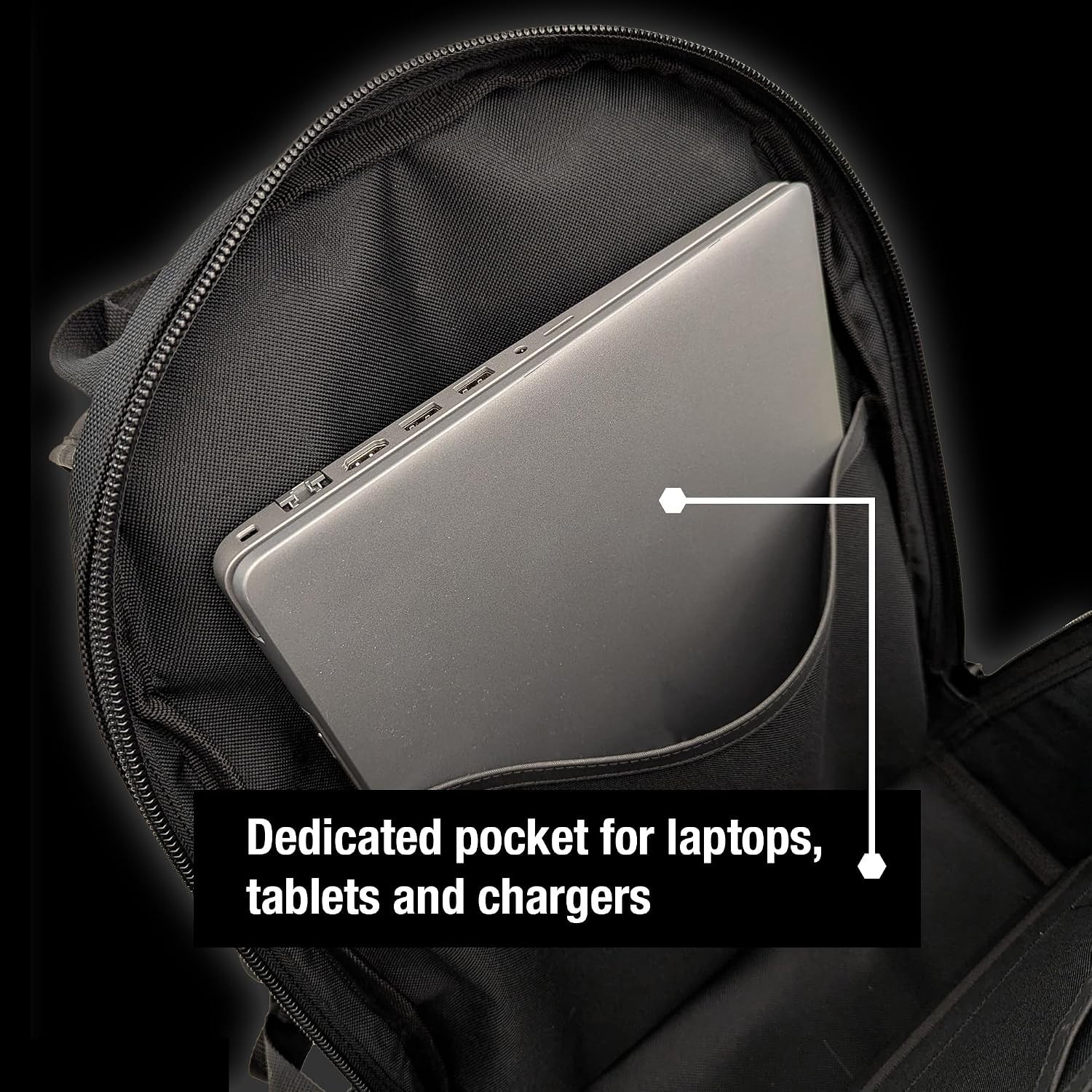 Versatile Heavy-Duty Tool Backpack – 36 Pockets & Sunglasses Protector Included