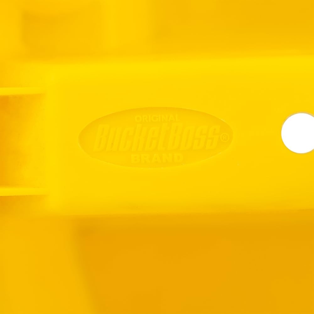 Bucket Boss Bucket Stacker Small Parts Organizer 15051 Yellow