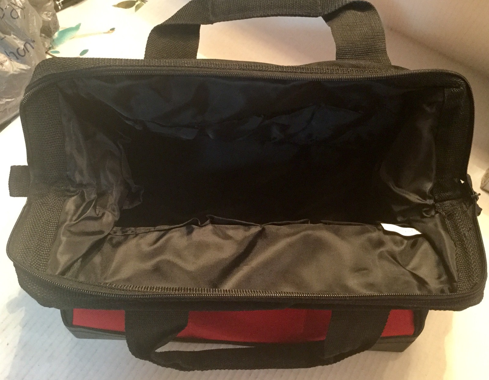 Performance Tool Heavy Canvas Bag With Rubber Base 13.5”