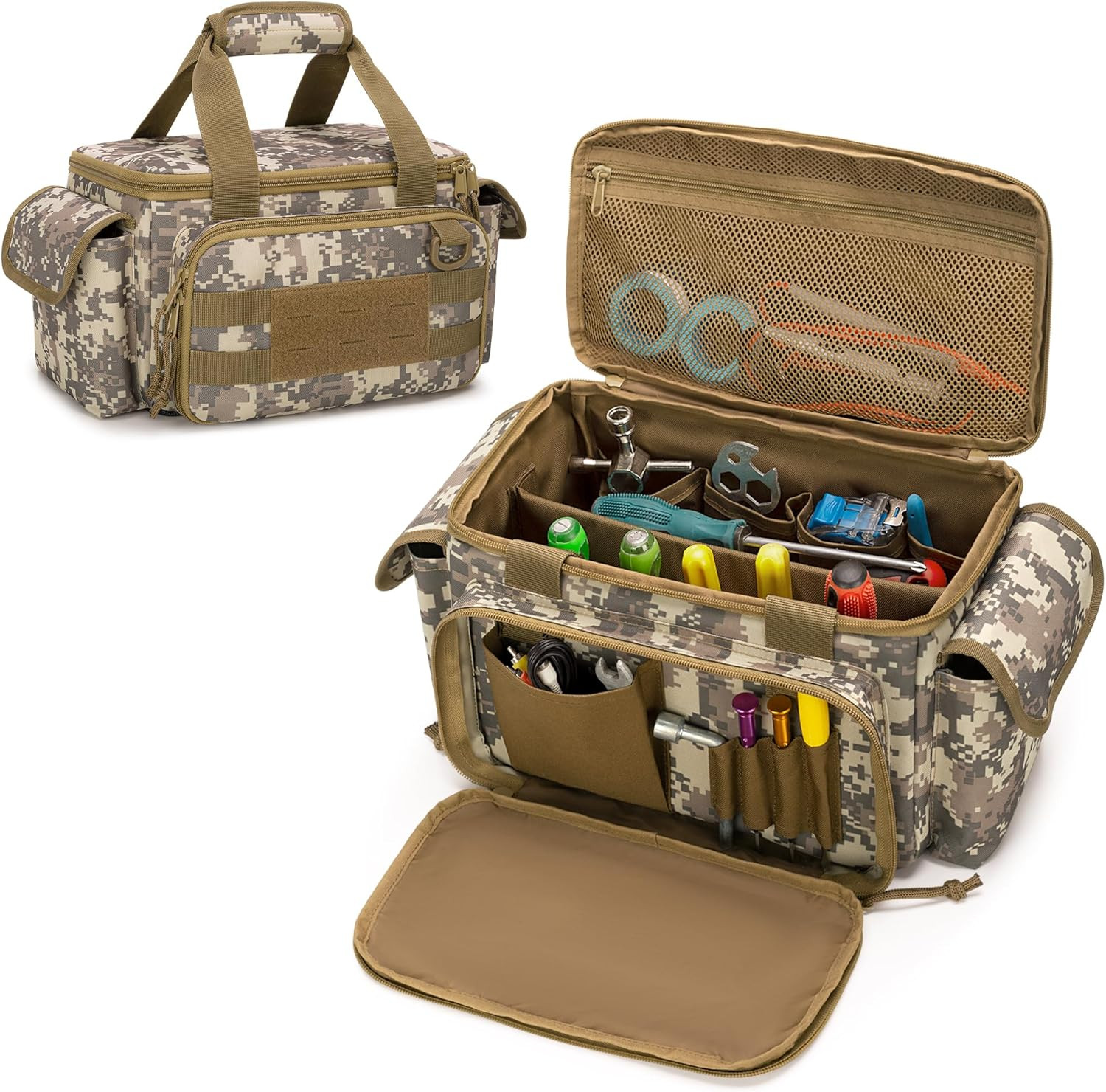 Small Tool Bag with Anti-Friction and Thick Padded Bottom, Tool Storage Organize