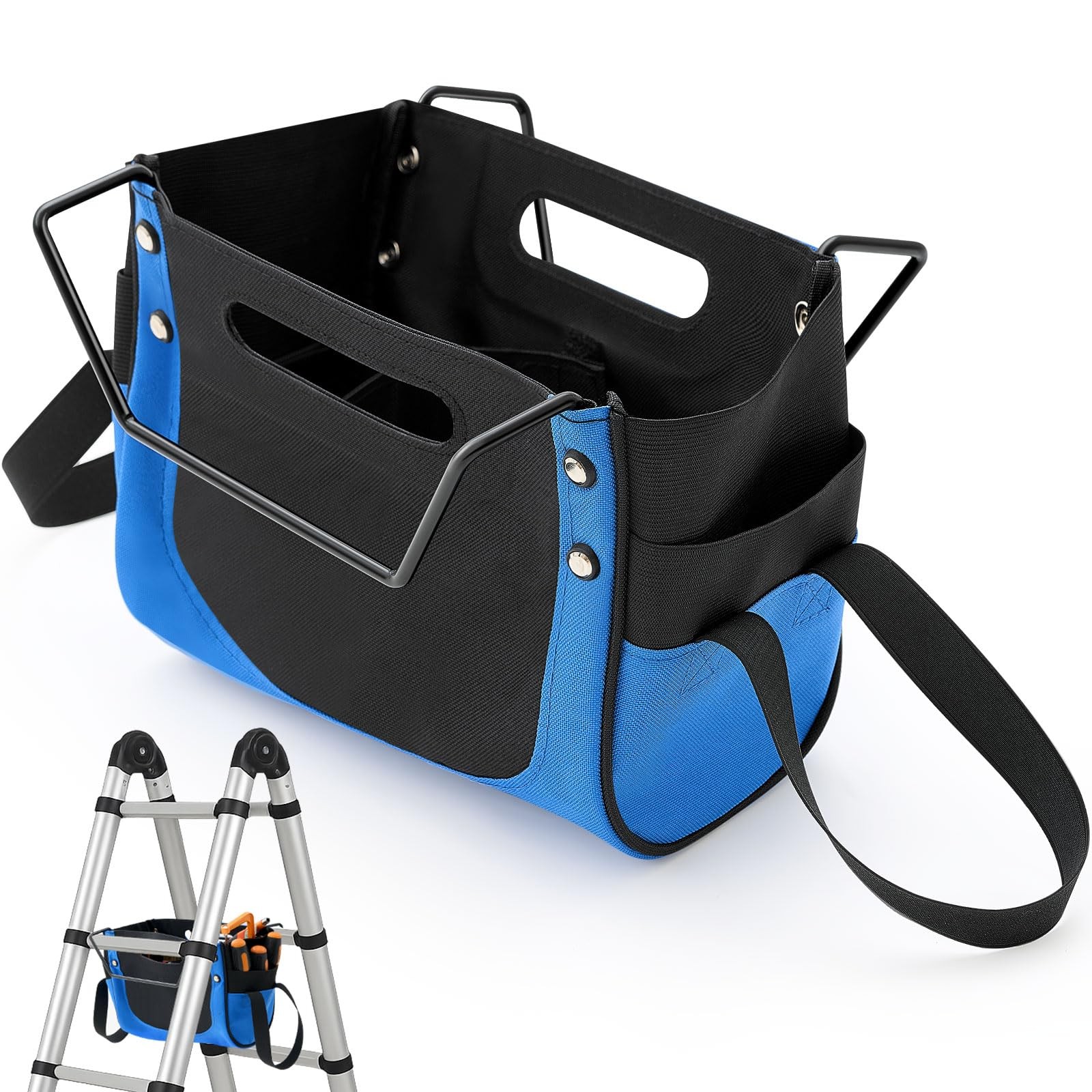 Ladder Tool Holder Giant Ladders Pouch Upgrade Cargo Elastic Storage Bag Heav…