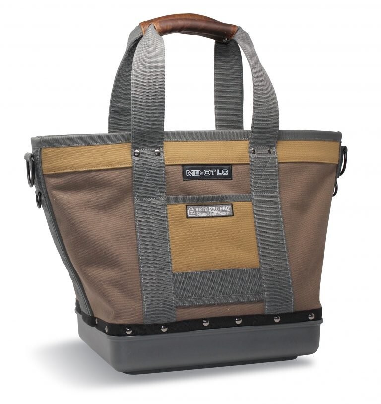 Veto Pro Pac MB-OT-LC Large Open Top Tote Bag w/Rubber Base