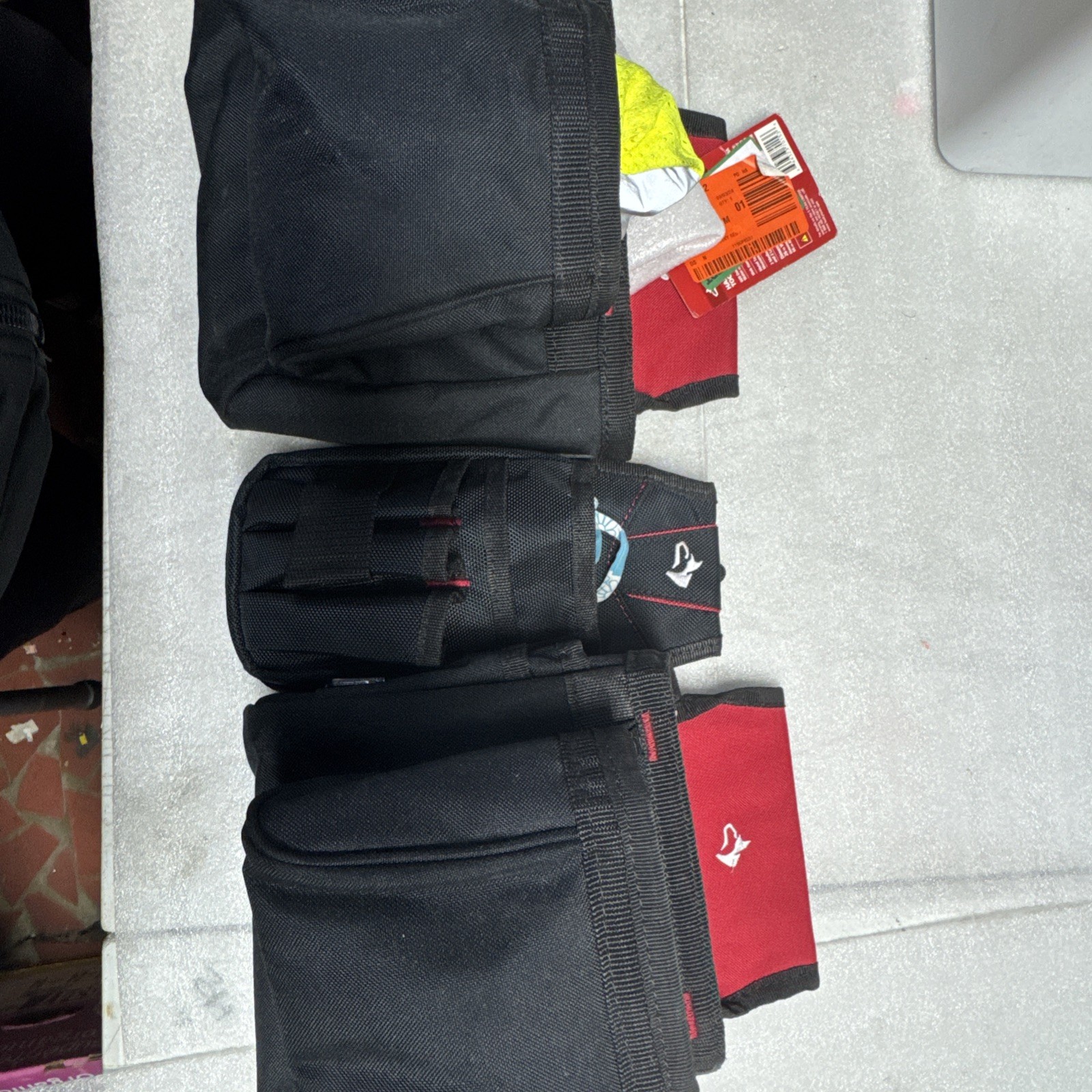 Husky Tool Pouch Set Handyman Apron Belt Pockets NEW Open Box