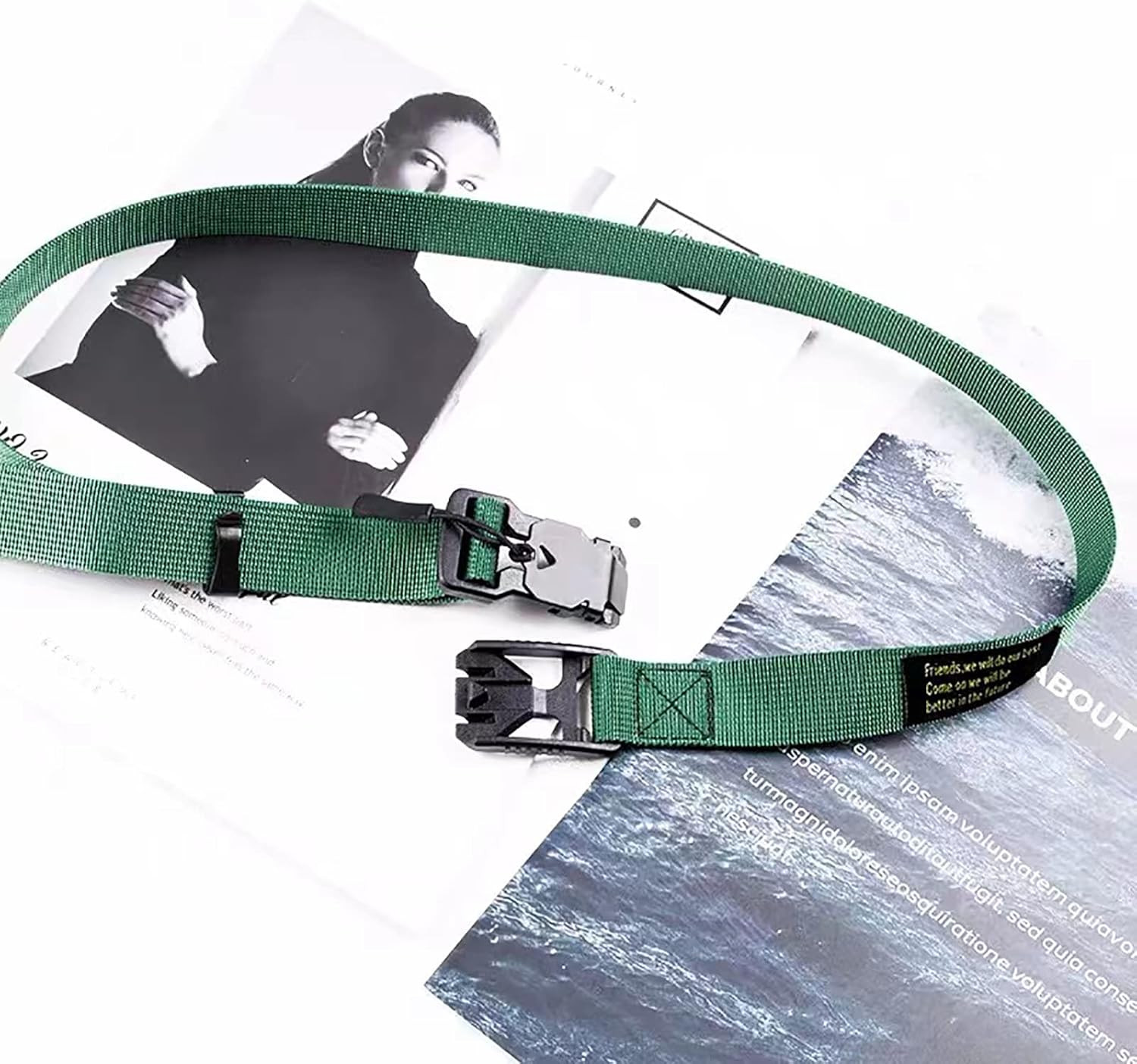 Magnetic Quick-Release Buckle Replacement – 1 Inch 2 Pack Magnetic Buckle Snaps