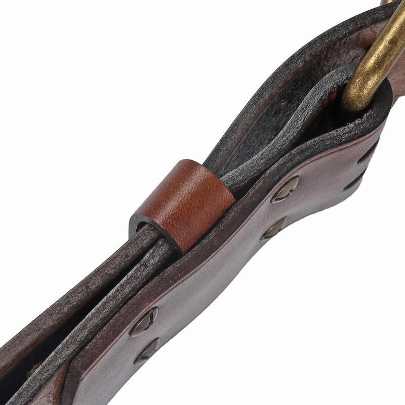 Full Leather Tool Carrying Workshop Belt 2in Wide Holster Hold Rig Belt