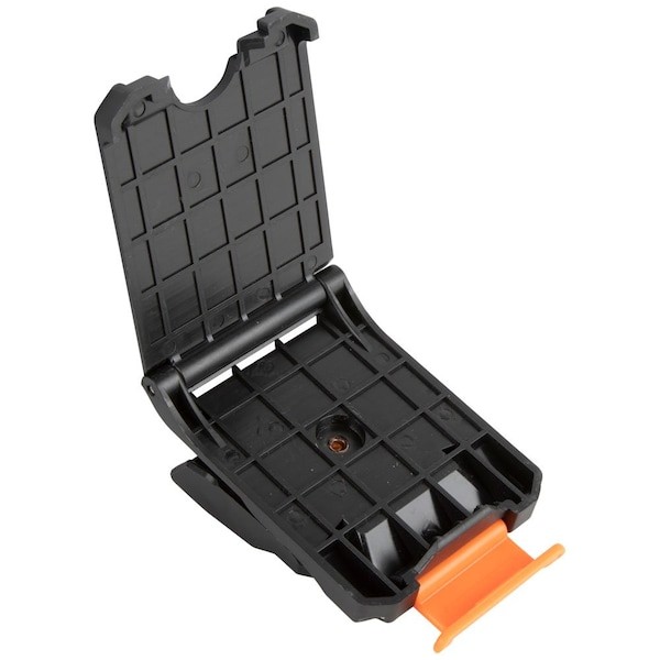 Klein Tools 55838Mb Tool Belt Clips, Black/Gray/Orange, Polyester, 0 Pockets