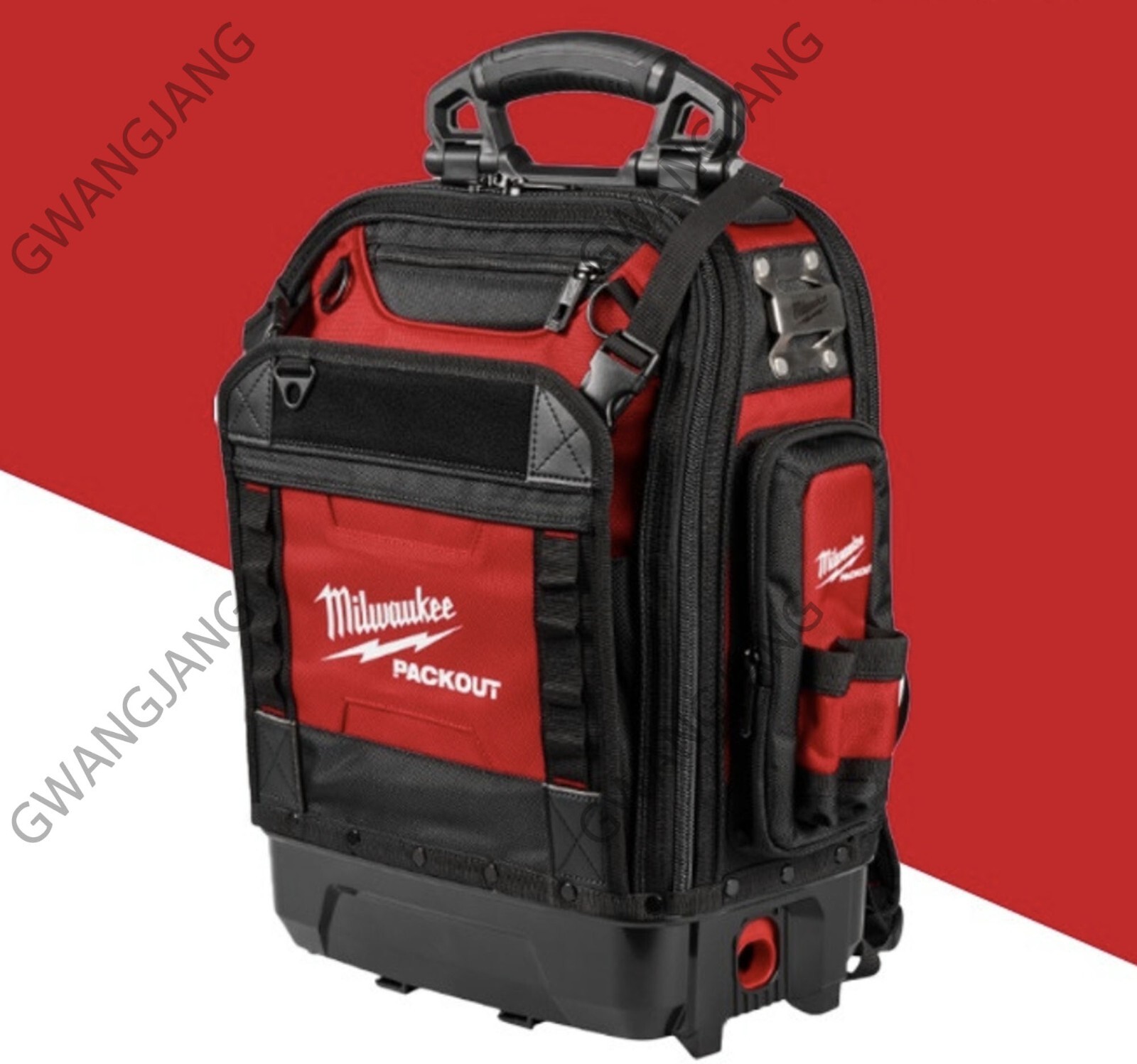 Milwaukee 48-22-8303 Packout Structured Backpack DIY Work Famous Durable Tool