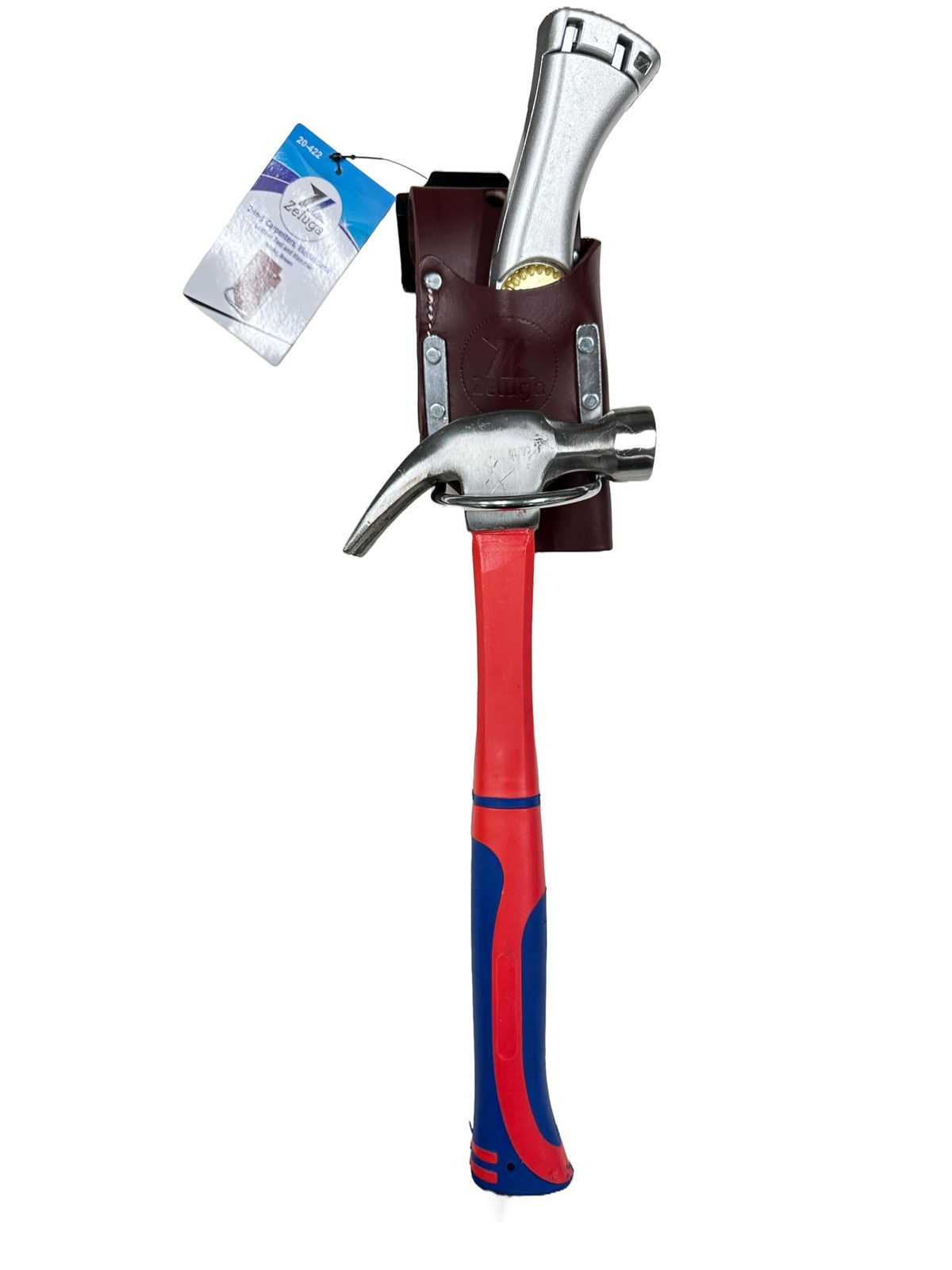 20422 2in1 Carpenters Electricians Leather Tool Hammer Pliers Holster