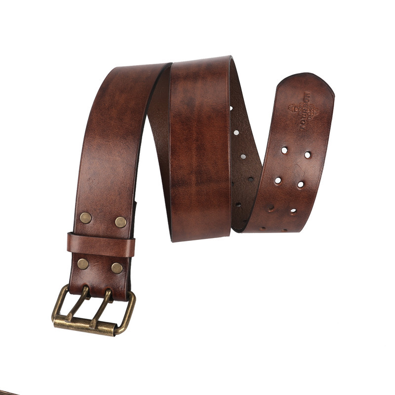 Full Leather Tool Carrying Workshop Belt 2in Wide Holster Hold Rig Belt