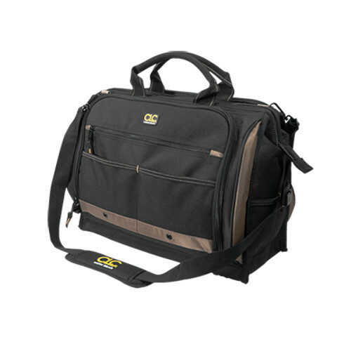 CLC 1539 – 58 Pocket Large 18″ Multi-Compartment Tool Bag Carrier Shoulder Strap